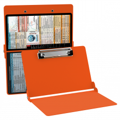 WhiteCoat Clipboard® - Orange Critical Care Edition